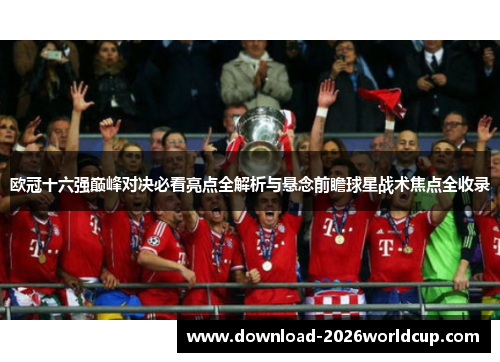 欧冠十六强巅峰对决必看亮点全解析与悬念前瞻球星战术焦点全收录